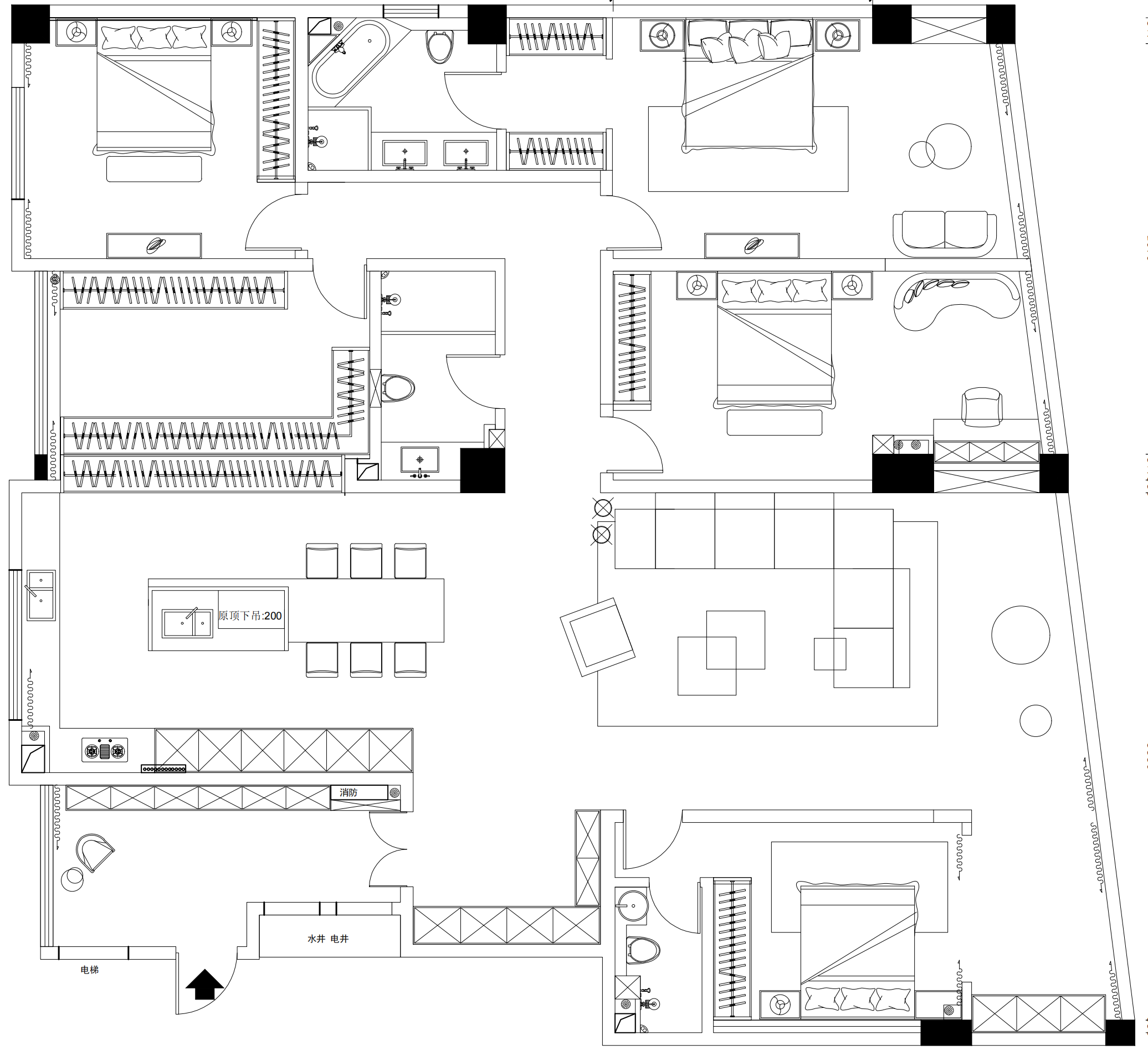黑白之间丨中国延安丨無界室内设计-51