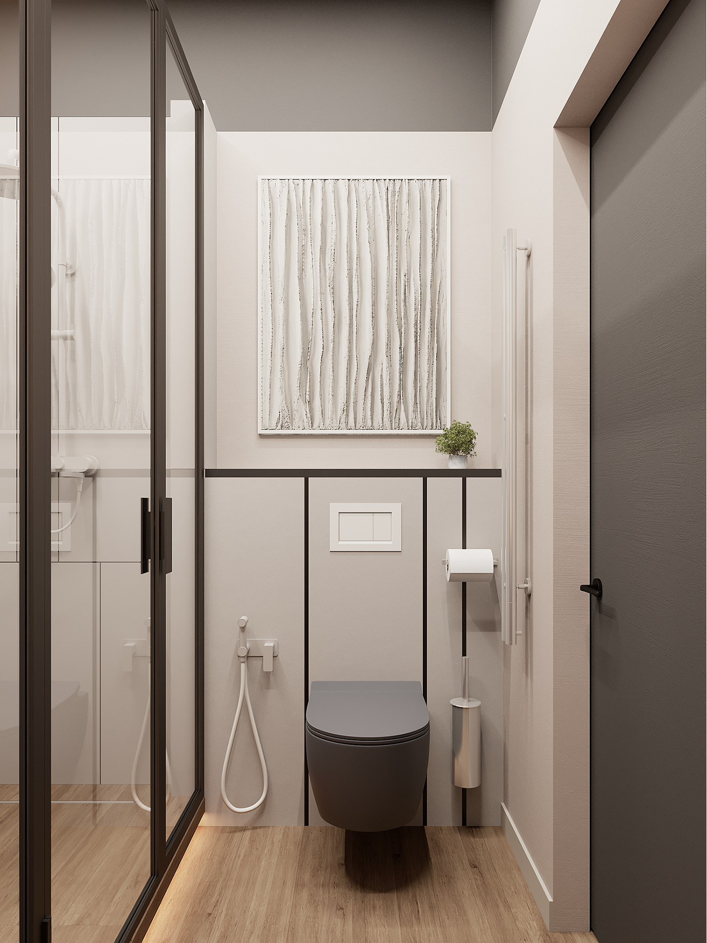 浅灰色与绿色打造舒适凉爽夏日-33