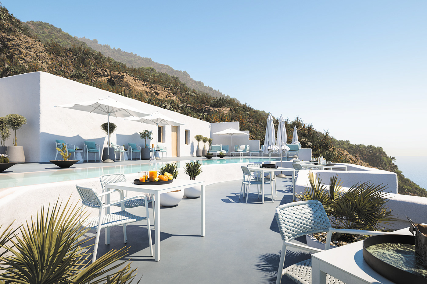 阳光下的梦幻圣托里尼-0