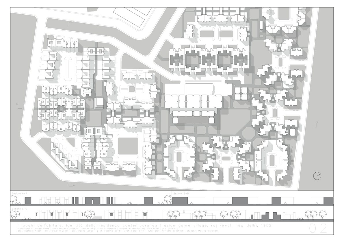 新德里亚运会村丨印度新德里丨Raj Rewal-18