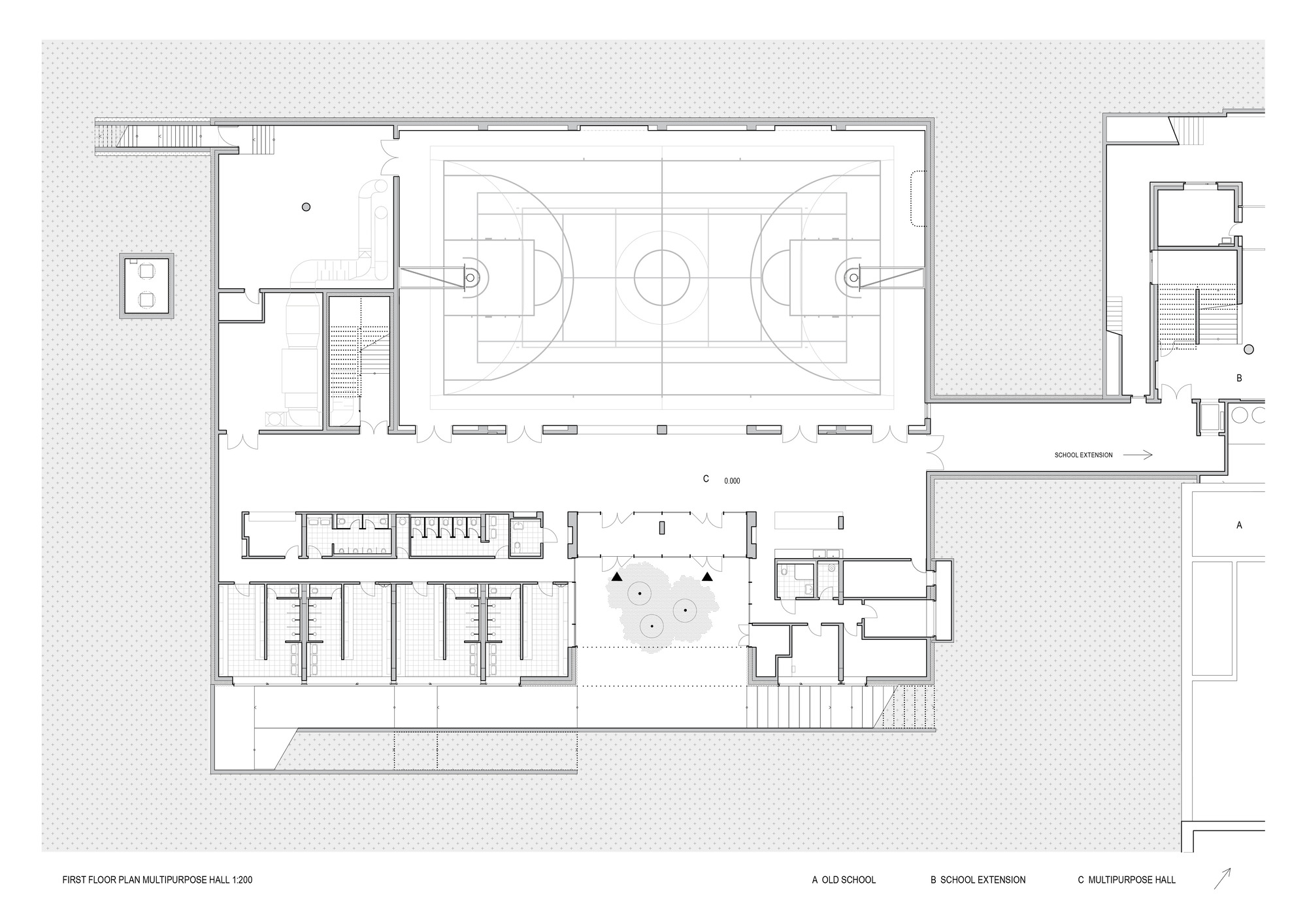 小学扩建  新学校亭阁与多功能厅丨斯洛伐克丨Bakyta architekti-73