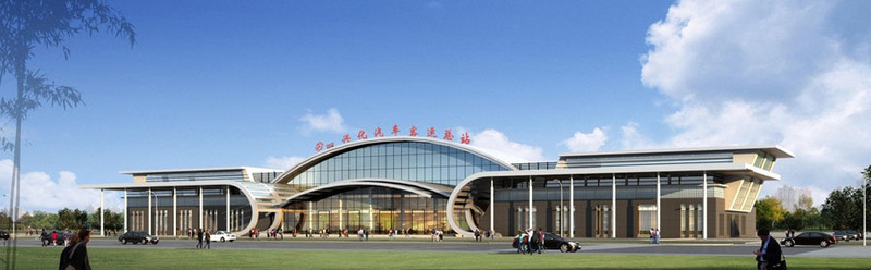 车站设计案例效果图2-2