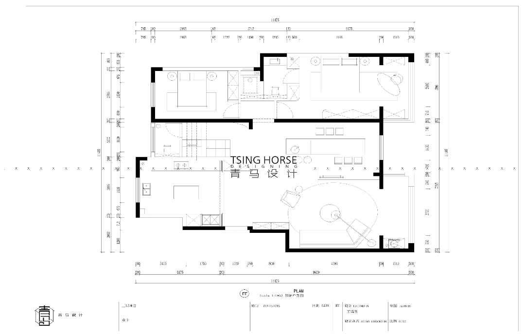 龙湖源著 350㎡现代简约生活空间丨王清玉设计团队-45