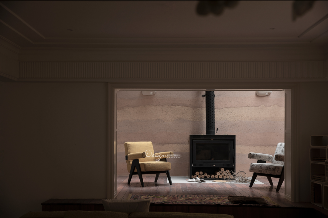 优雅咏唱,复古调的诗意生活丨紫苹果装饰集团-35