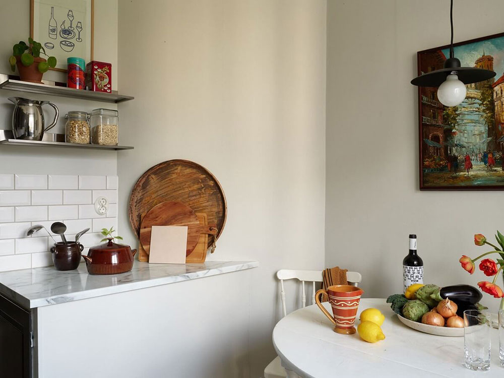 舒适的斯堪的纳维亚式公寓-13