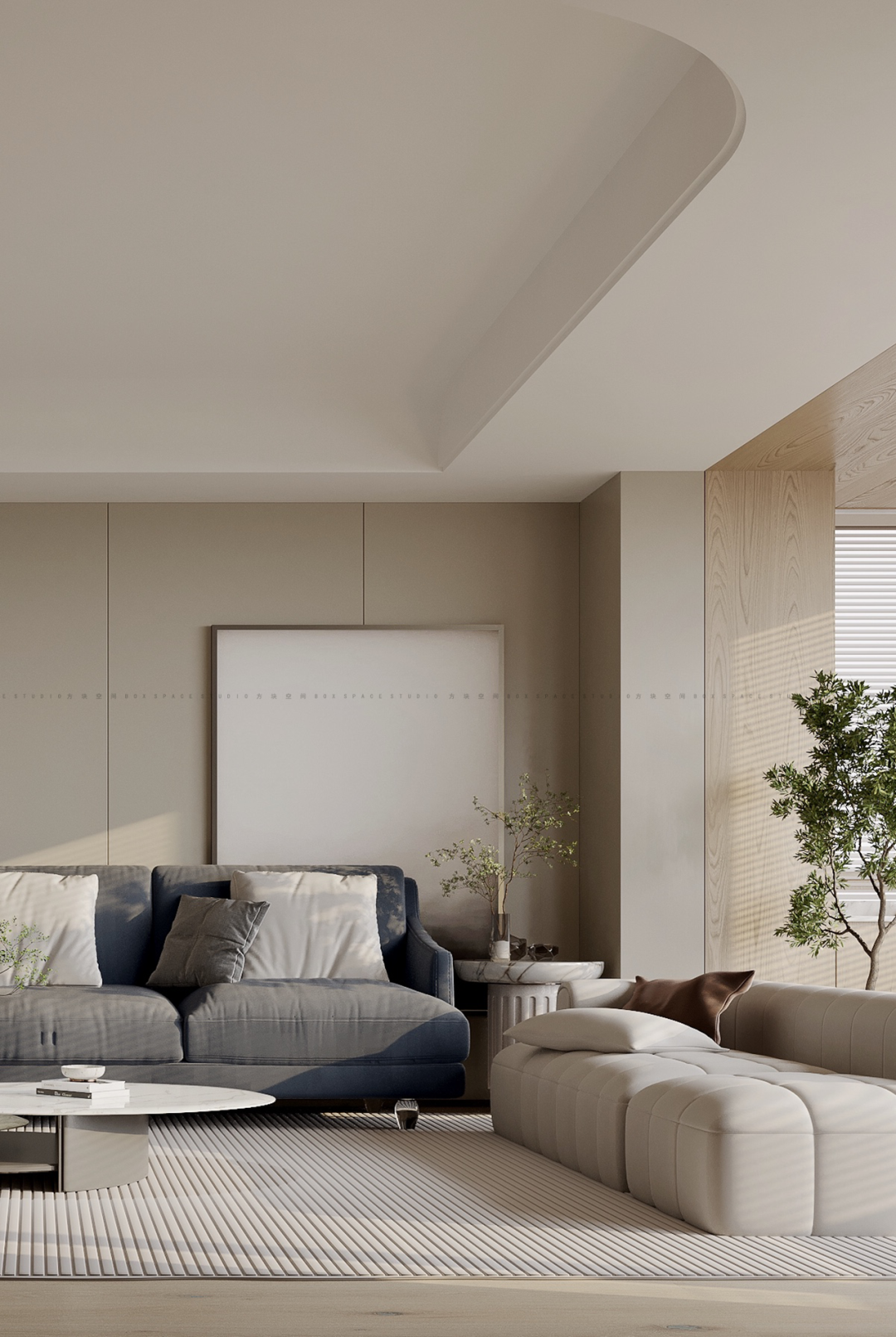 方块空间 | 明园龙玺大平层 • 目之所及，皆是美好-7