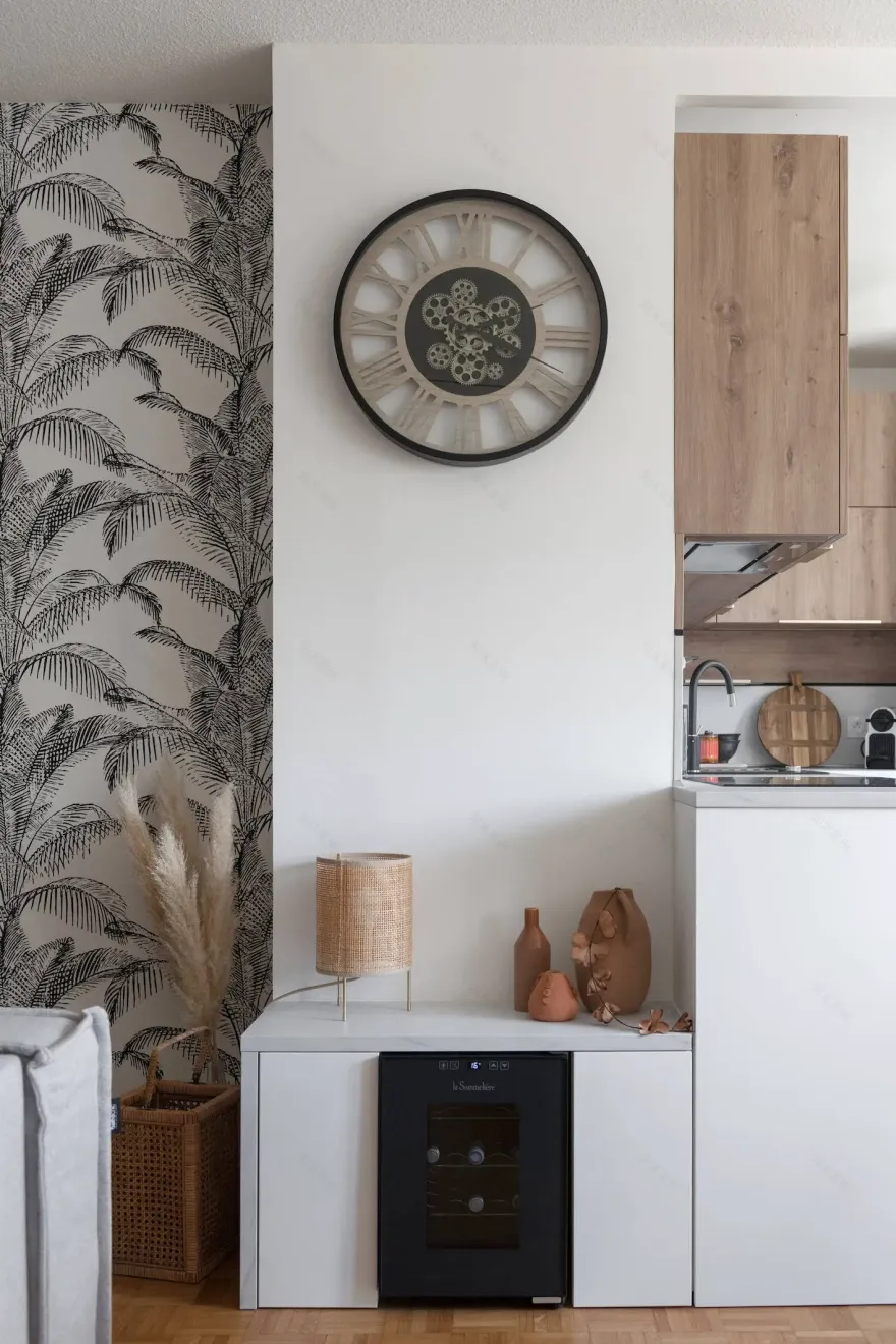 64m2 精致公寓 | 功能与美学的完美结合-2