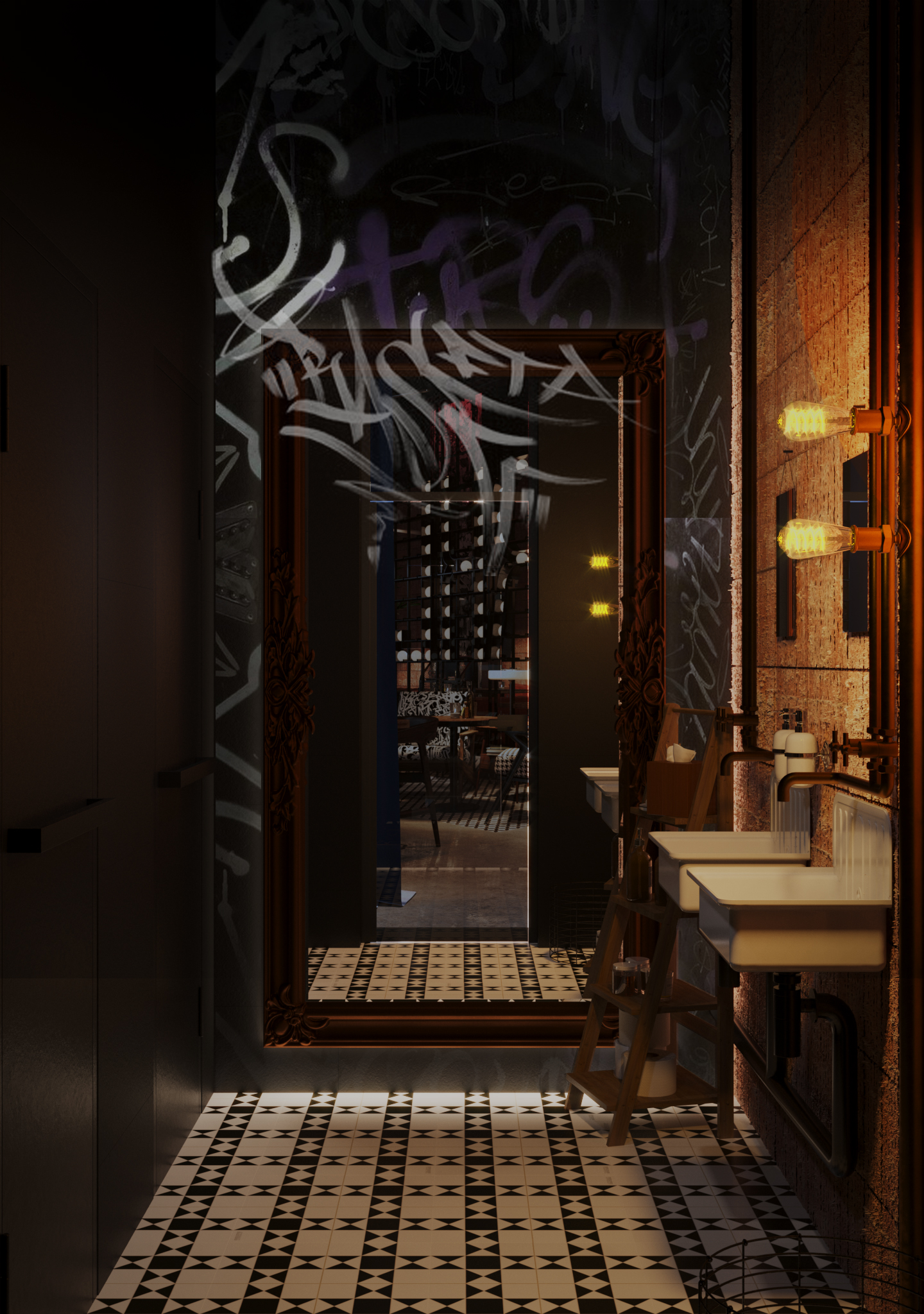 艾米莉·布鲁克林披萨丨乌克兰利沃夫丨BUREAU I KARASHETSKYY ARCHITECTS-20