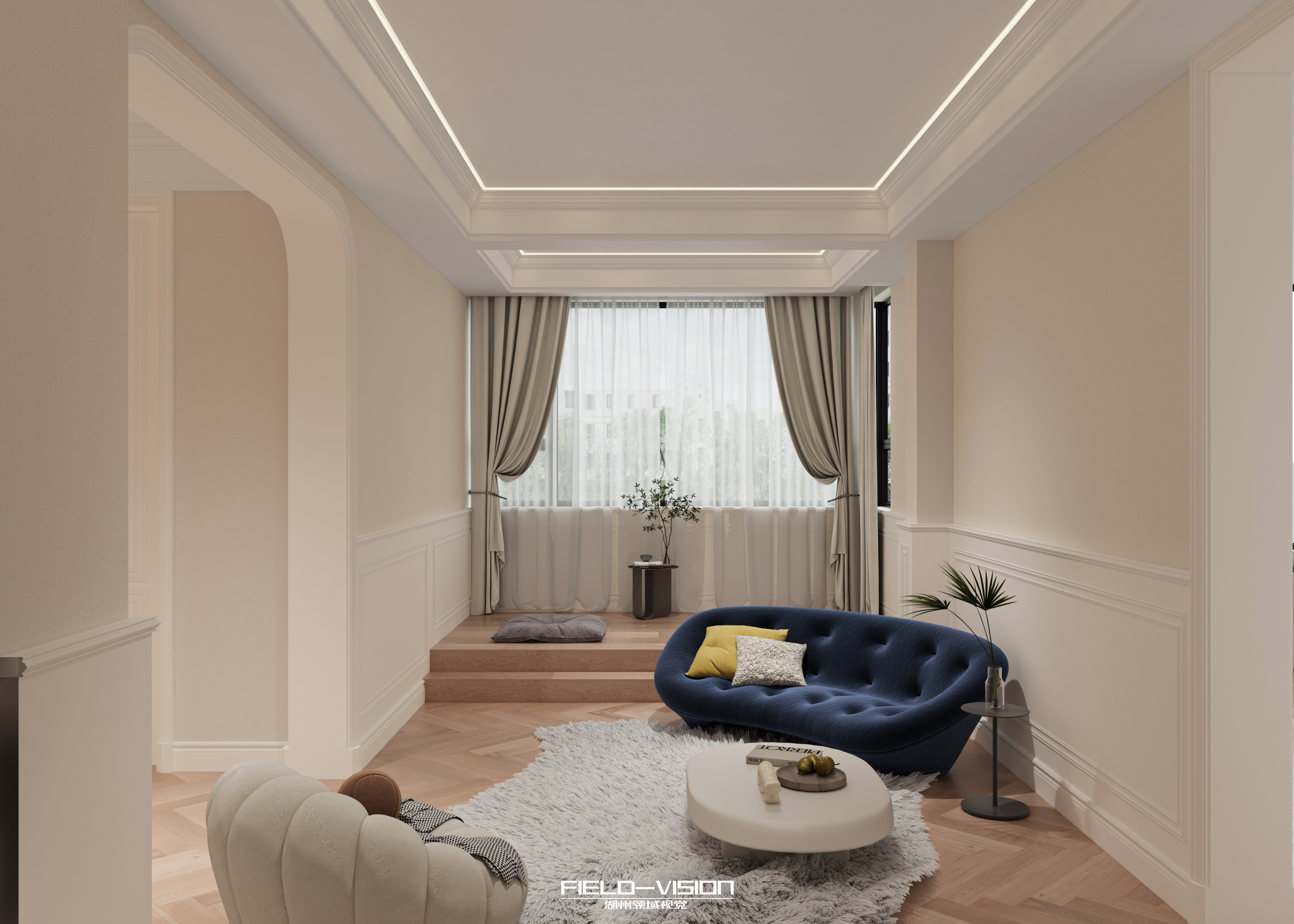 美式乡村风别墅-86