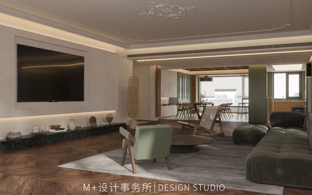 500㎡日式原木风丨中国长沙丨长沙美加空间创意设计事务所-39