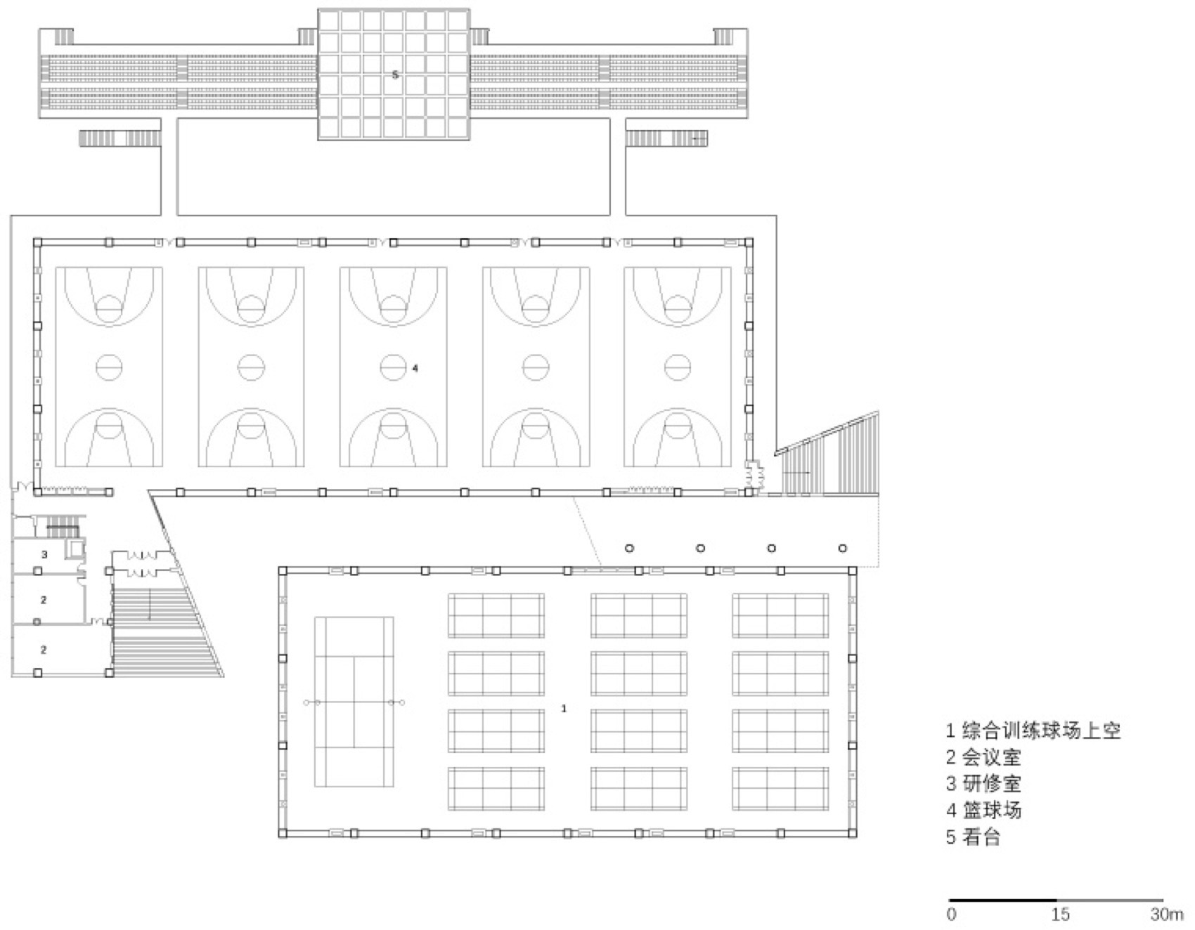 塔里木大学新校区风雨操场丨中国阿拉尔丨中国建筑设计研究院有限公司等-60