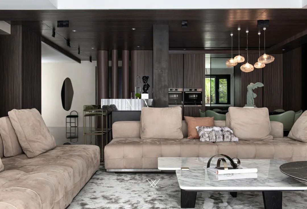 台州耀达天玺 800㎡别墅 | 深邃空间与生活美学的完美融合-34