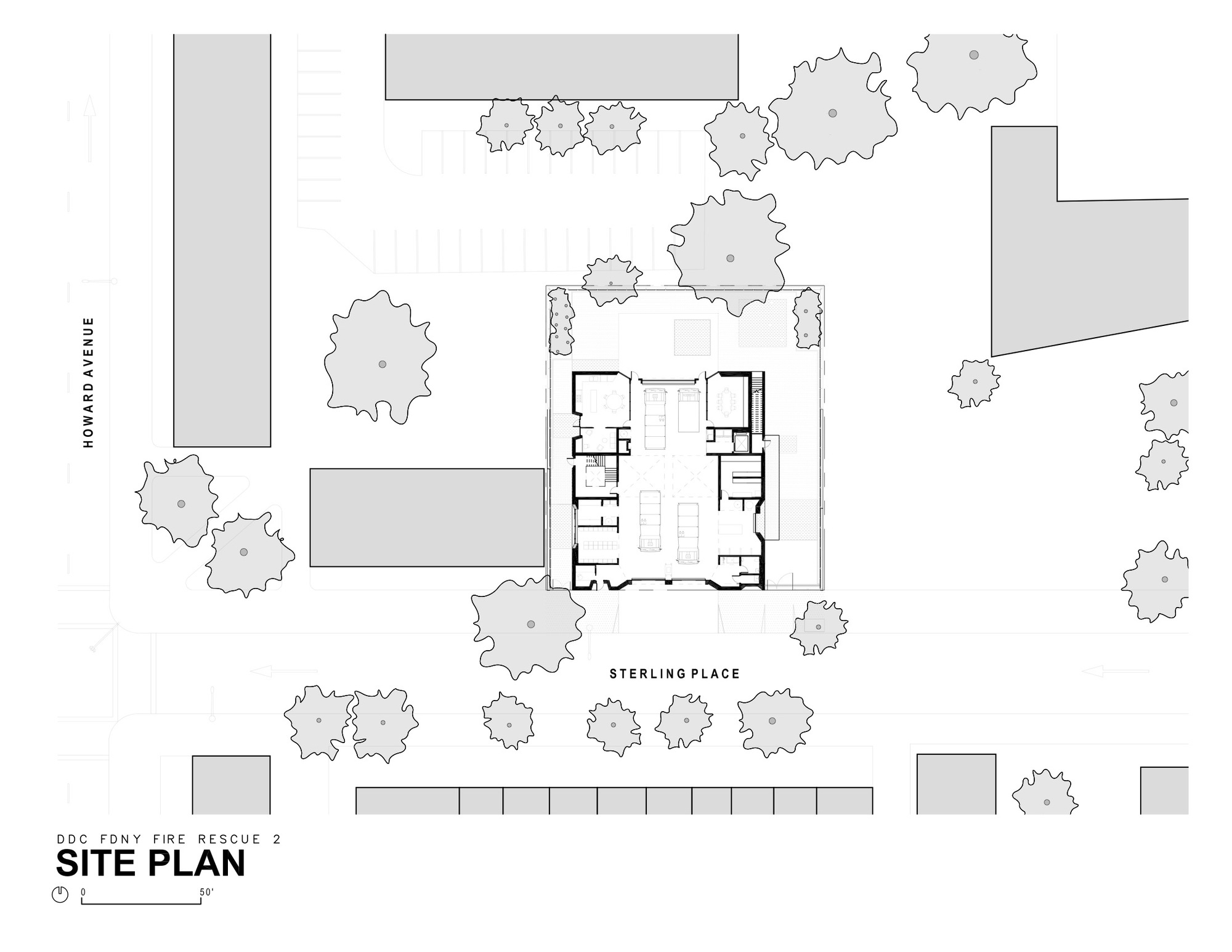 纽约市消防局救援二连设施丨美国纽约丨Studio Gang-25