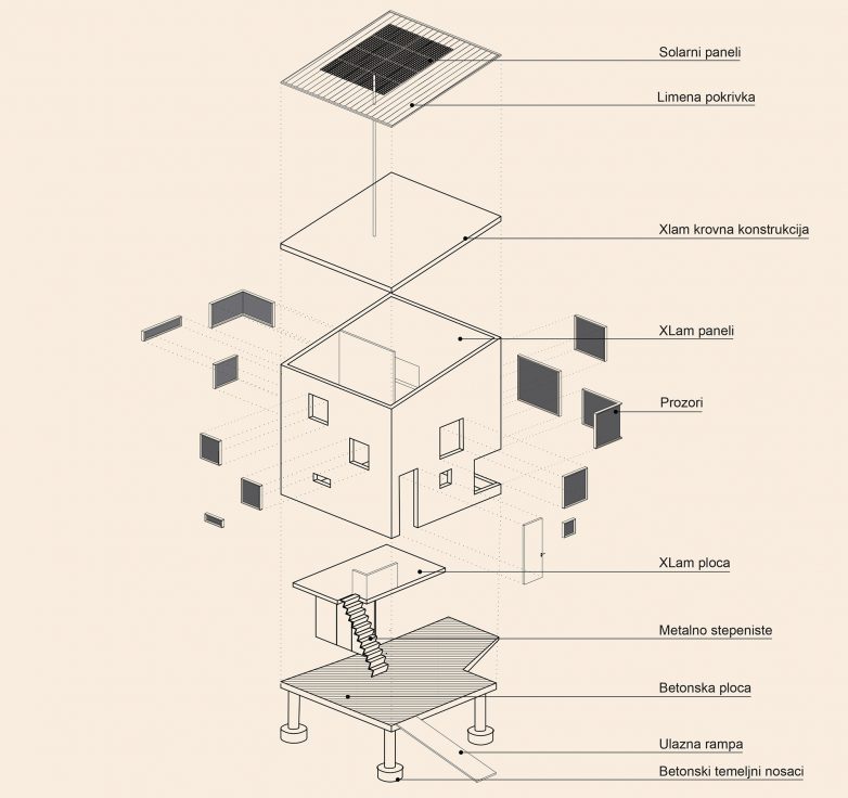 Divčibare山木质面板装配式房屋-12