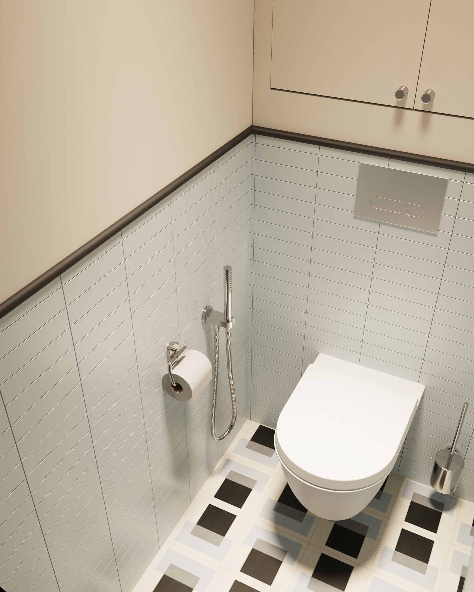 Unnatov（Юннатов）公寓设计项目丨俄罗斯莫斯科丨设计师萨沙·米哈伊洛娃-68