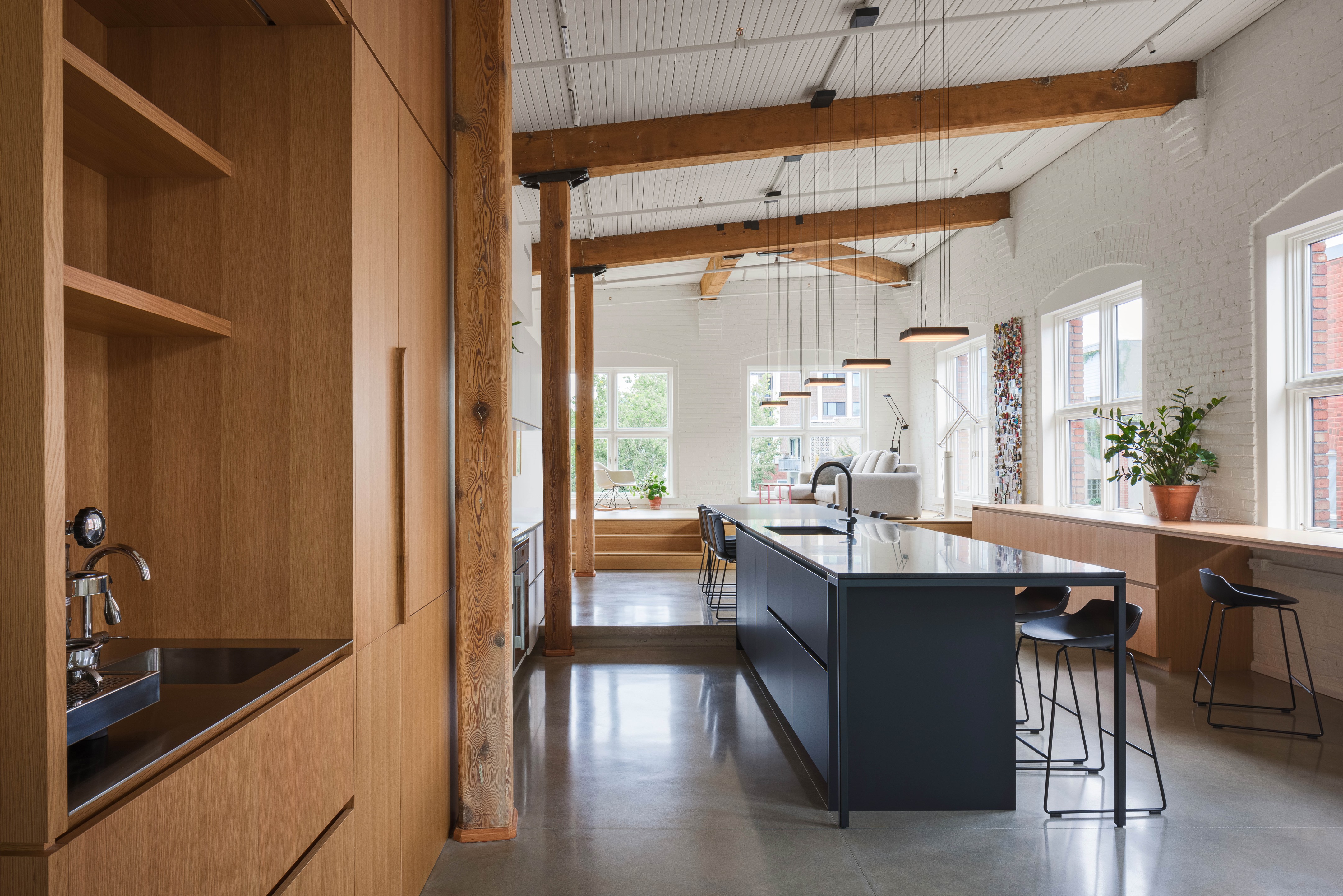 La Firme 合租公寓改造丨Louis Béliveau-14