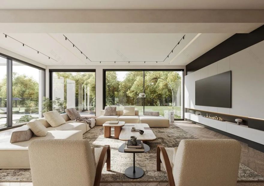 装修当中如何做好无主灯设计丨易高国际装饰-9