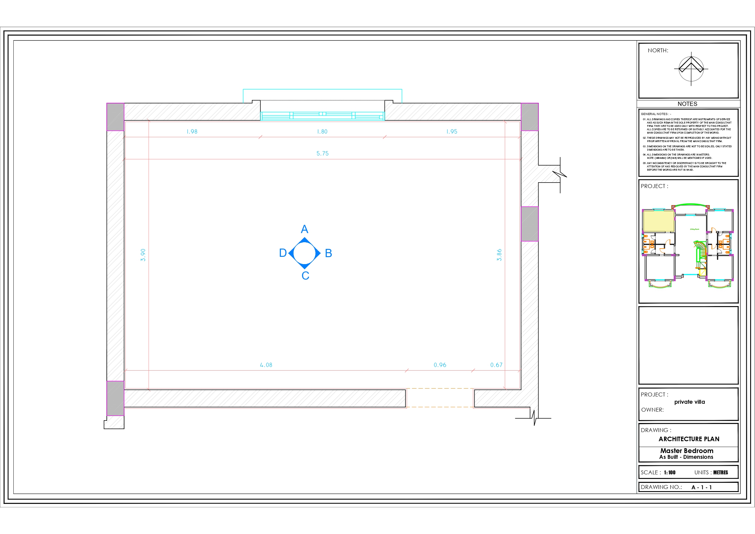 Shop drawings for Bedroom-0