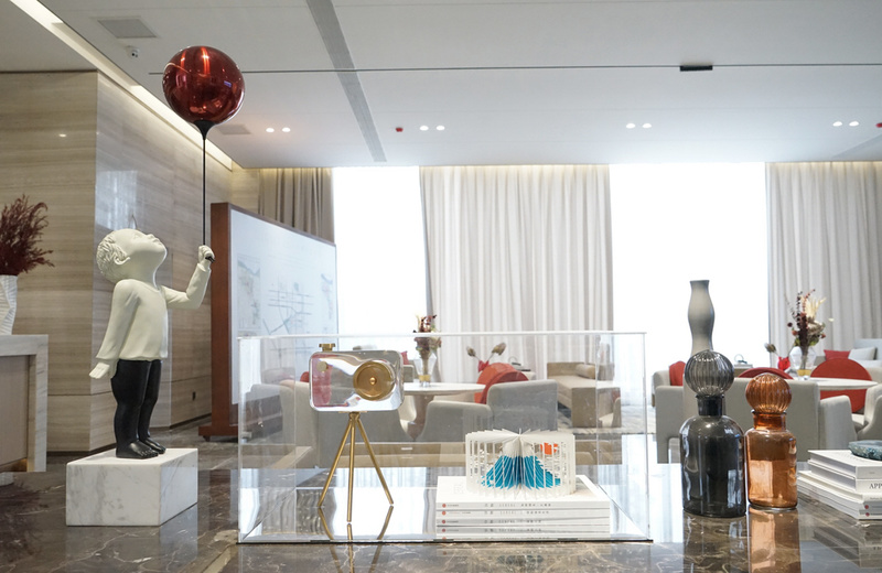 康桥香蔓庭销售中心 | 古韵新潮的室内设计盛宴-5