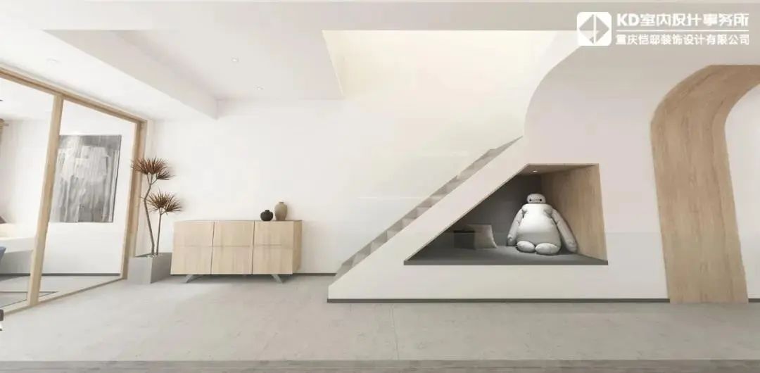 重庆渝北海悦蓝庭 | 侘寂风中的三代同堂生活-36