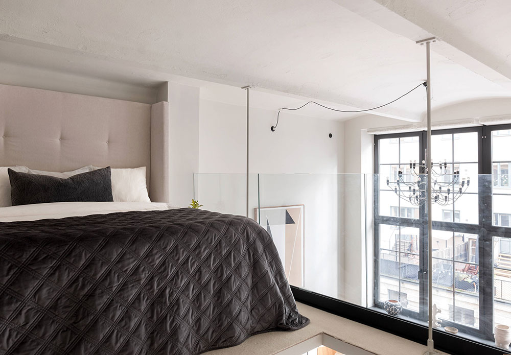 斯德哥尔摩工业风复式公寓设计-23