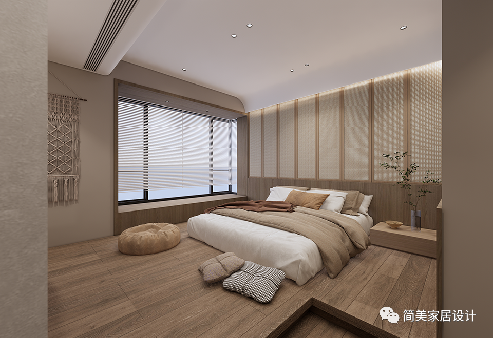 113㎡轻复古原木家居空间设计丨中国广州丨简美设计-73