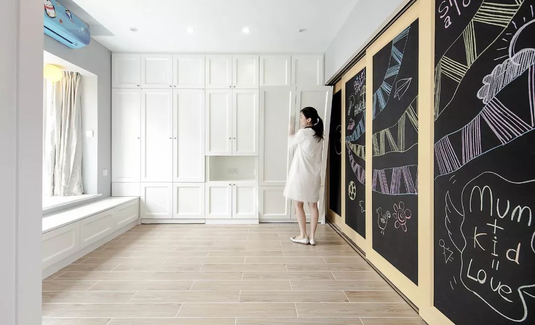 72㎡老破小改成“大平层”学区房  武汉邦辰设计-46