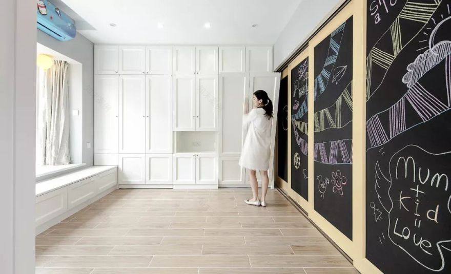 72㎡老破小改成“大平层”学区房 武汉邦辰设计-46