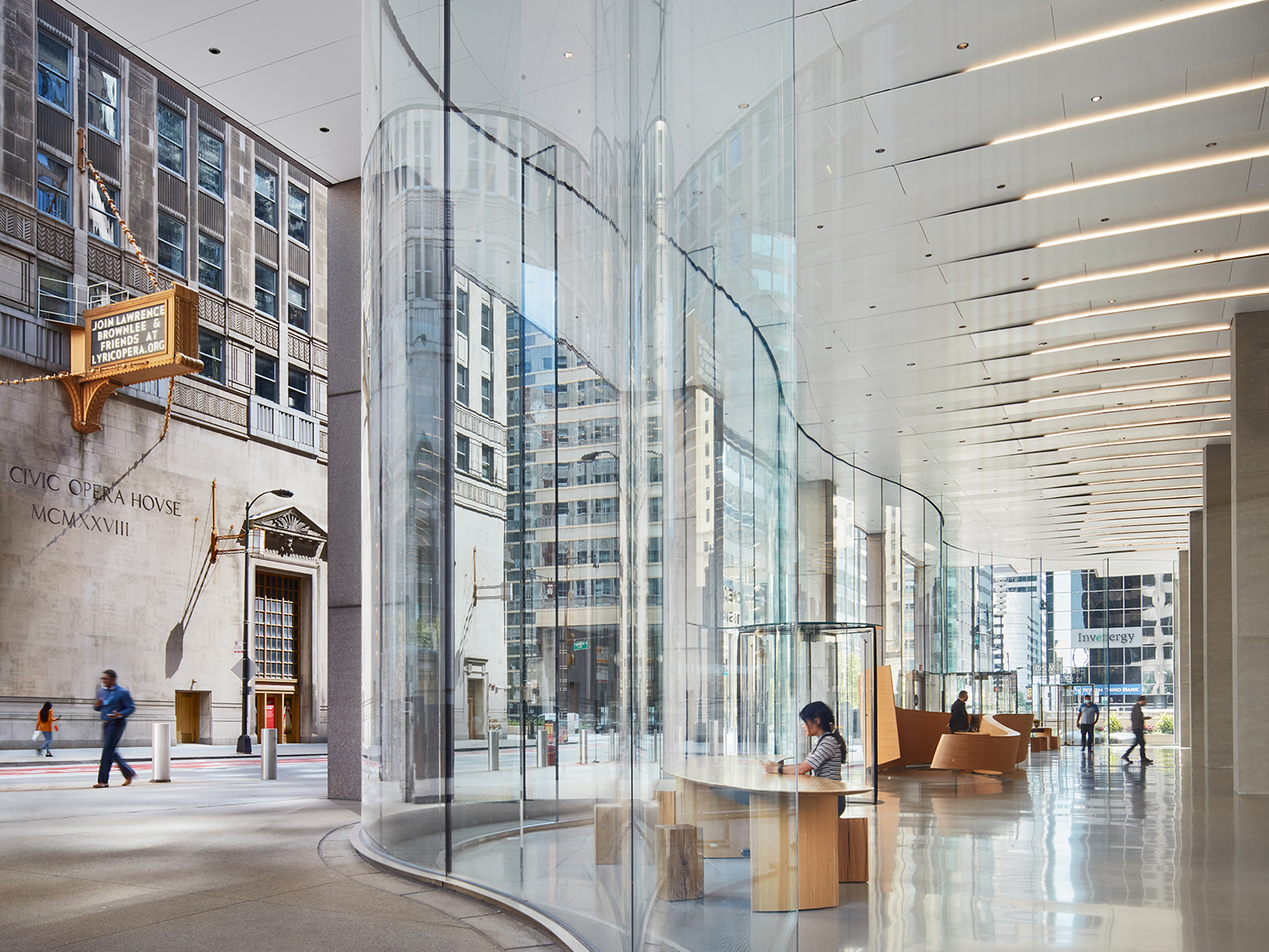 芝加哥 Loop 区商业大厅改造丨美国芝加哥丨Krueck Sexton Partners-19