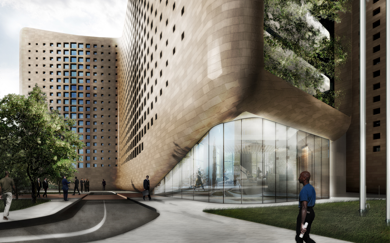 财政部办公楼 · Burkona Faso 的简约办公空间-5