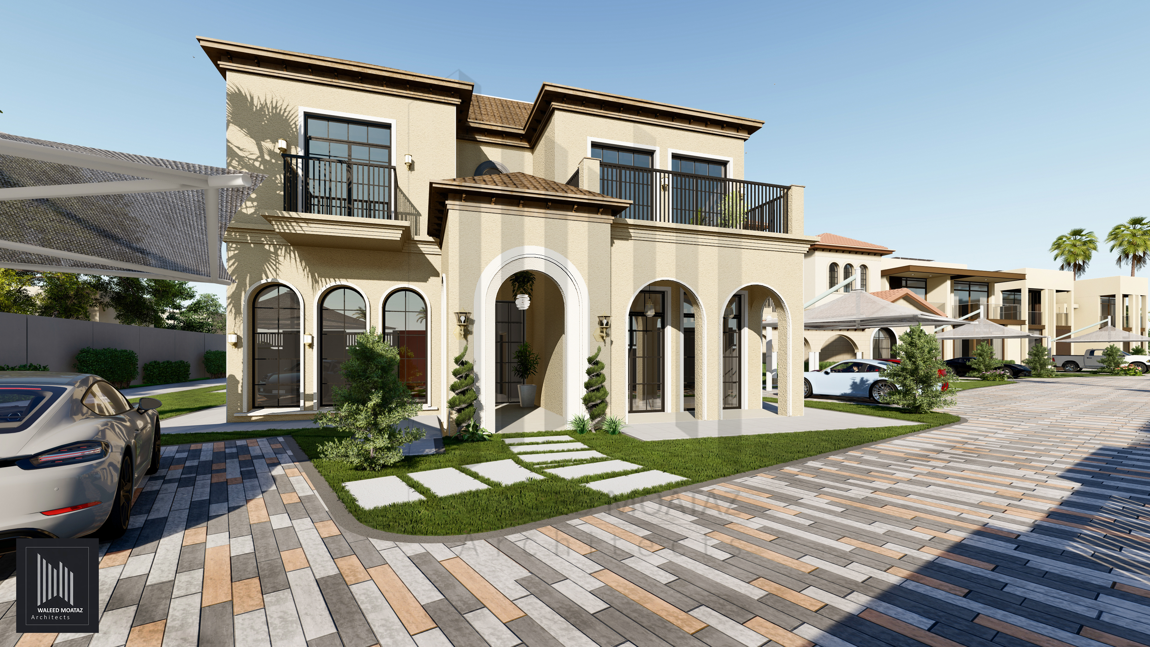 加尔姆别墅景观丨阿联酋迪拜丨APG 建筑规划集团-1