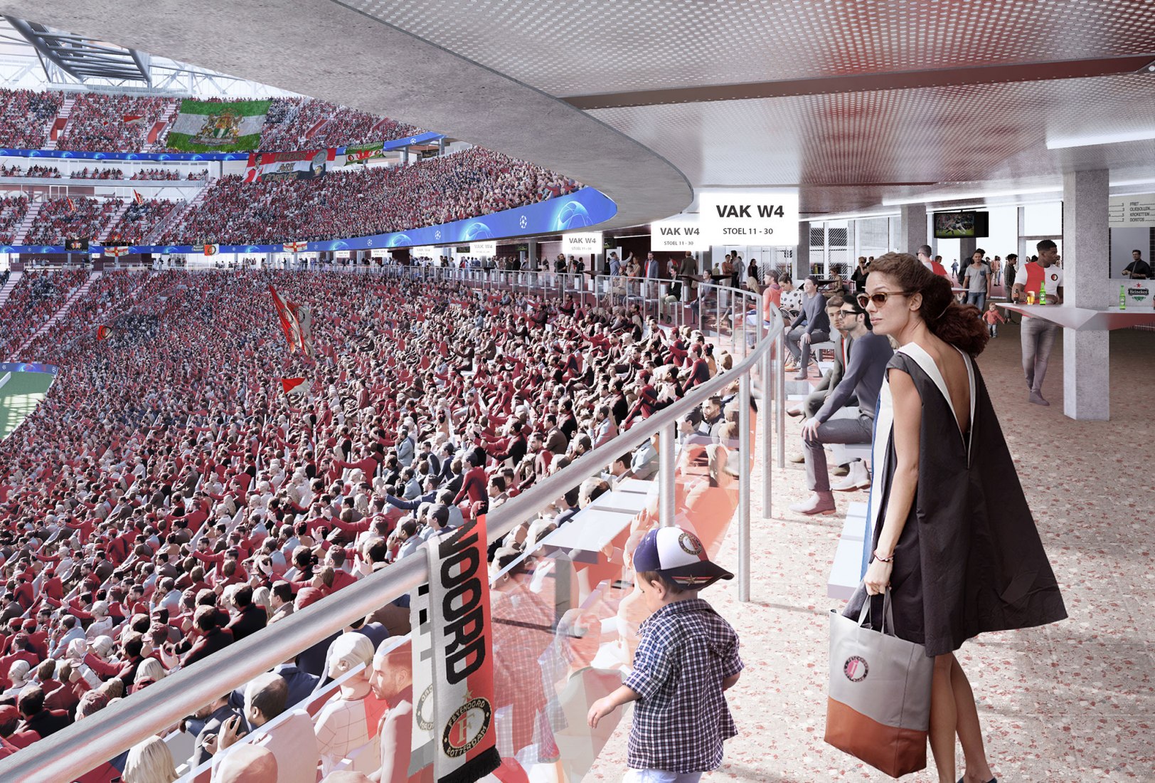 费耶诺德新足球场丨荷兰鹿特丹丨OMA,LOLA Landscape Architects-42