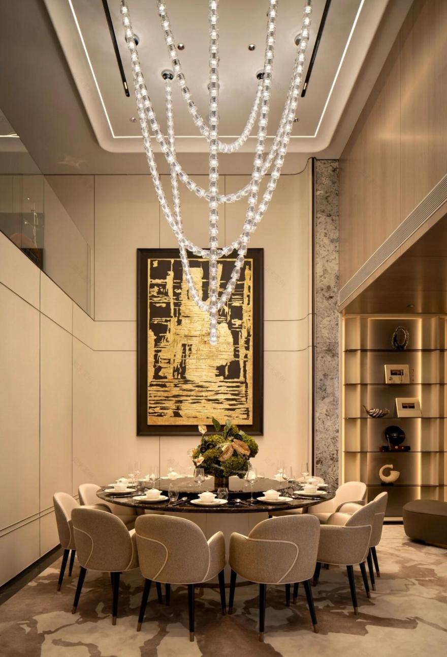 台州玖樾府482㎡样板间丨中国台州丨DARRY戴瑞-33