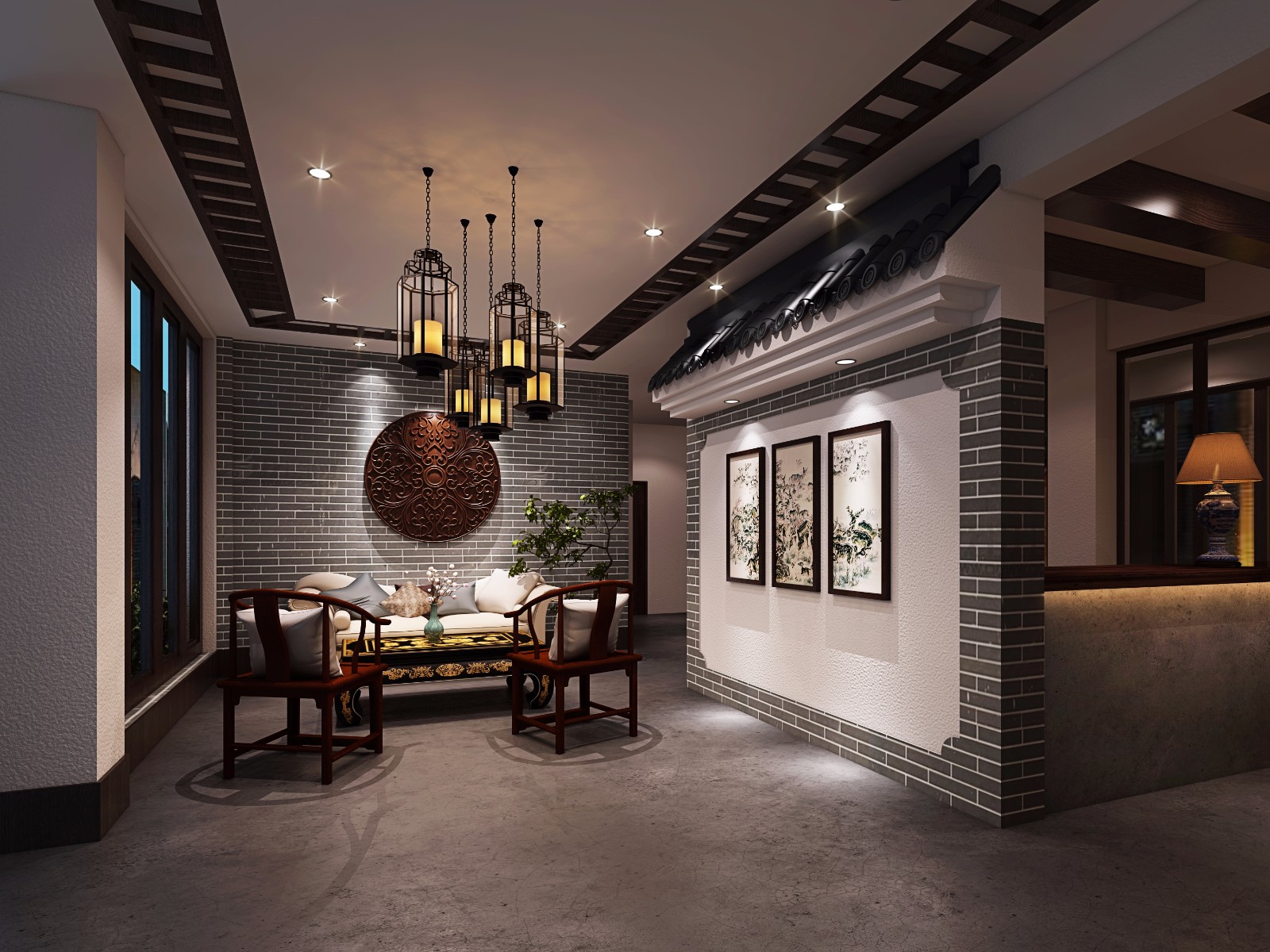 云南大理云想花想客栈  重庆宗灏装饰设计-5