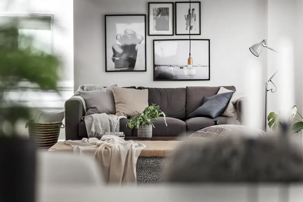 瑞典大空间家居设计，自然材质营造宽敞舒适氛围-1