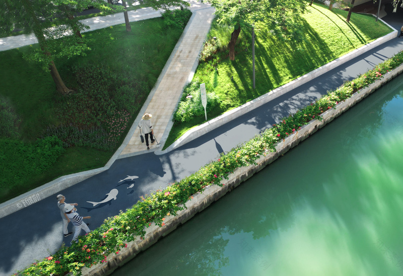 深圳中心河城市绿洲景观改造丨中国深圳丨翰博设计,上行线设计(UPD)-0