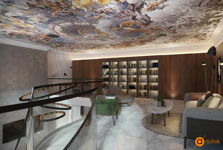 Очарование прошлого и чувство настоящего. Фреска - Art-i-chok-17