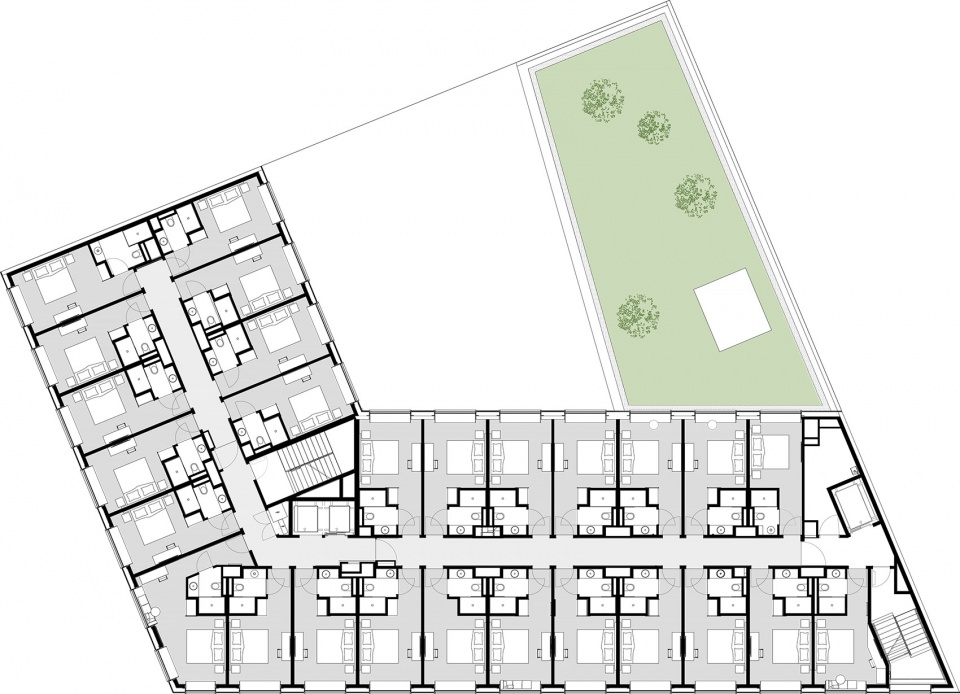 维也纳 The Rock 酒店丨奥地利维也纳丨querkraft architekten-68
