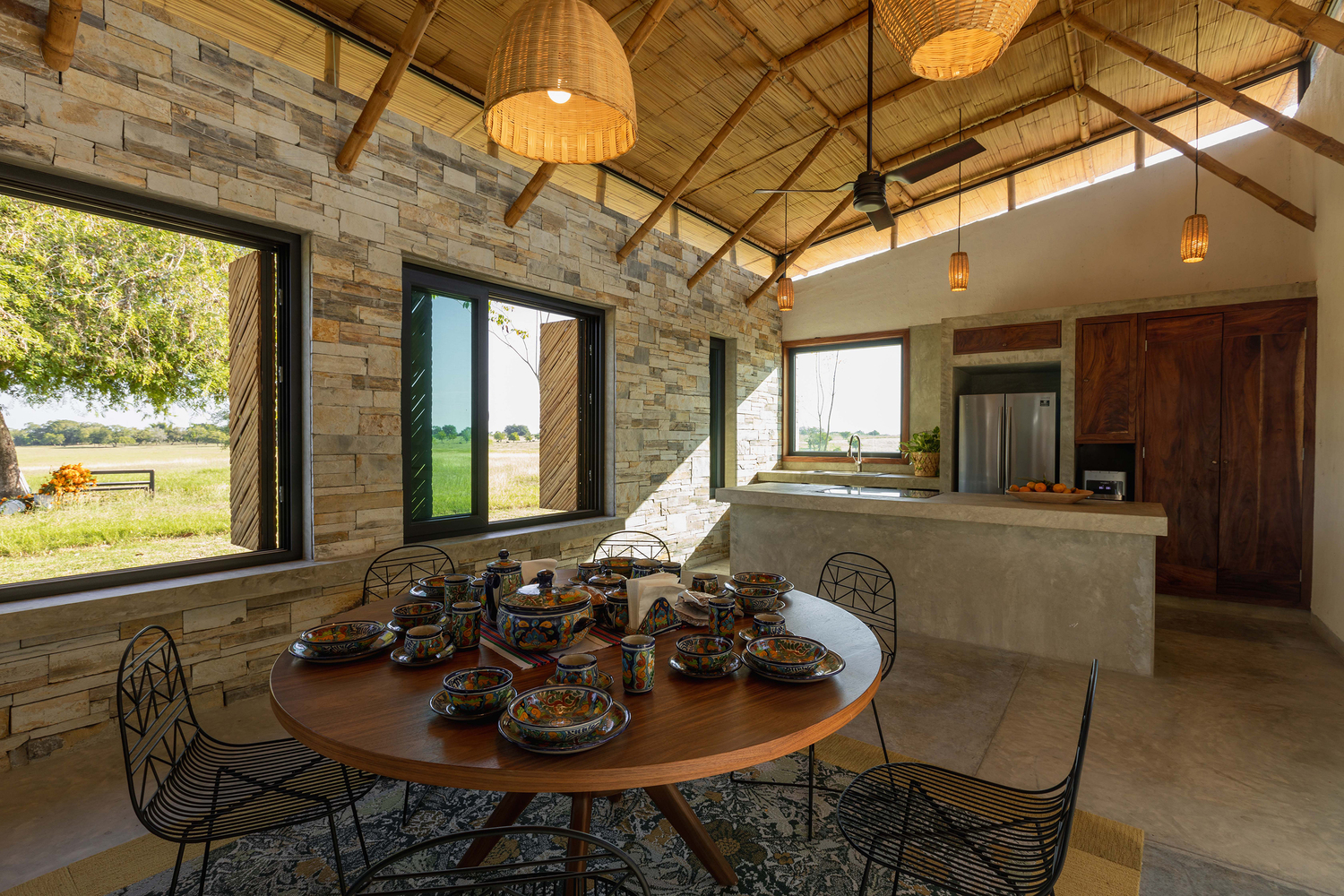 墨西哥竹构诗意栖息地丨Marina Vella Arquitectura-26