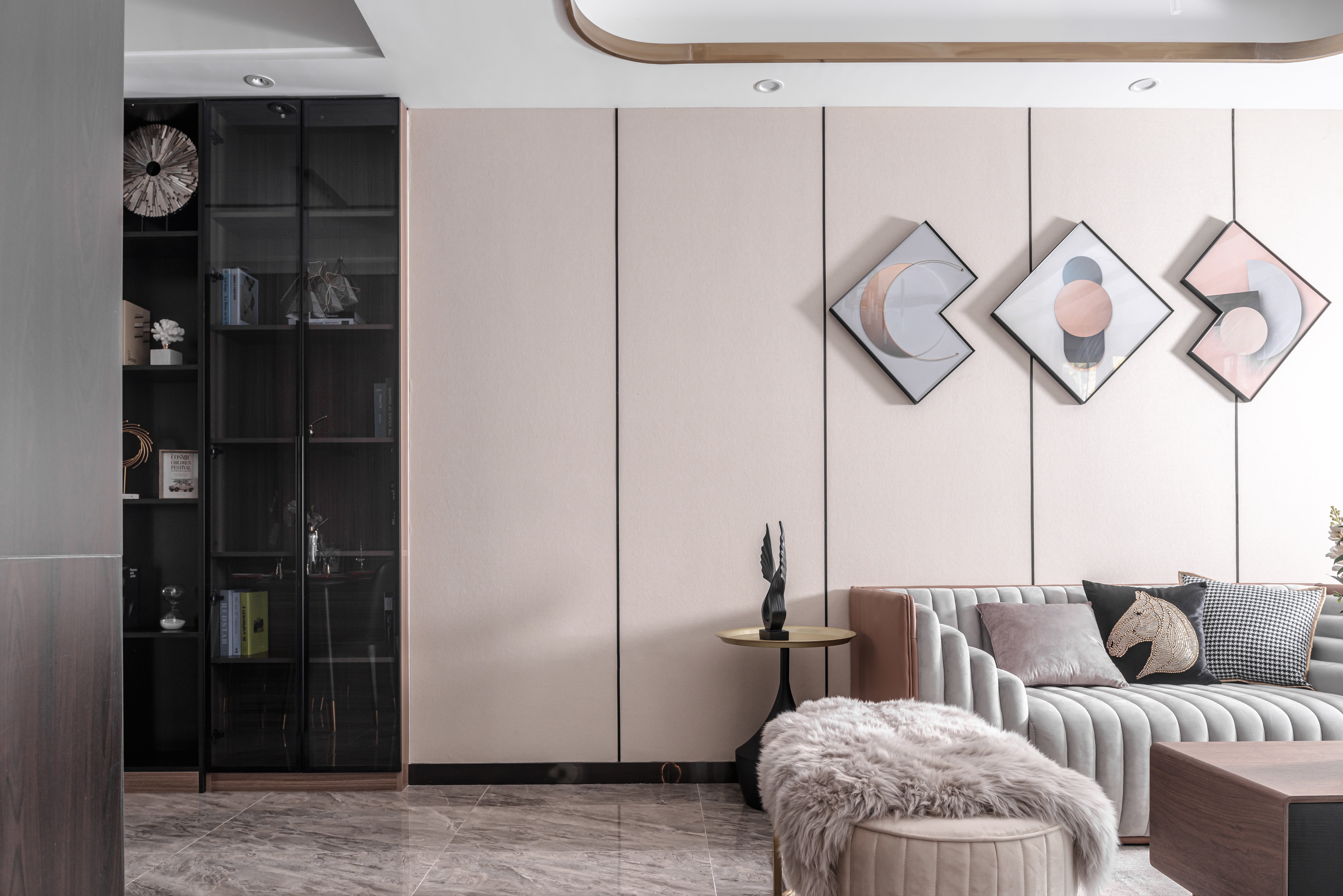 扑落飞雪的温暖 120㎡的精致温暖丨梦马设计-8