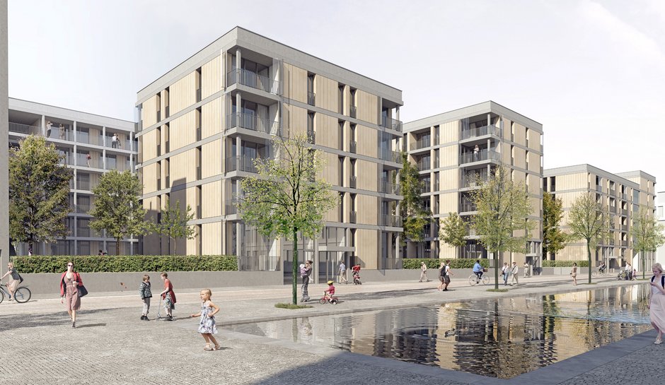 2018 Wohngebäude Zollhafen Mainz | Atelier 5 - Architekten und Planer AG-7