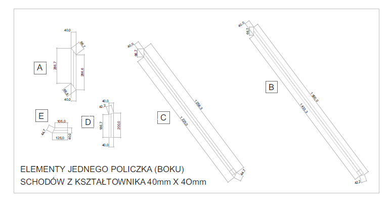 Industrial canal boat stairs stainless steel-8
