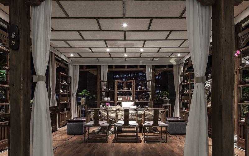 祥德匯茶餐厅 | 古韵禅意,自然优雅-12