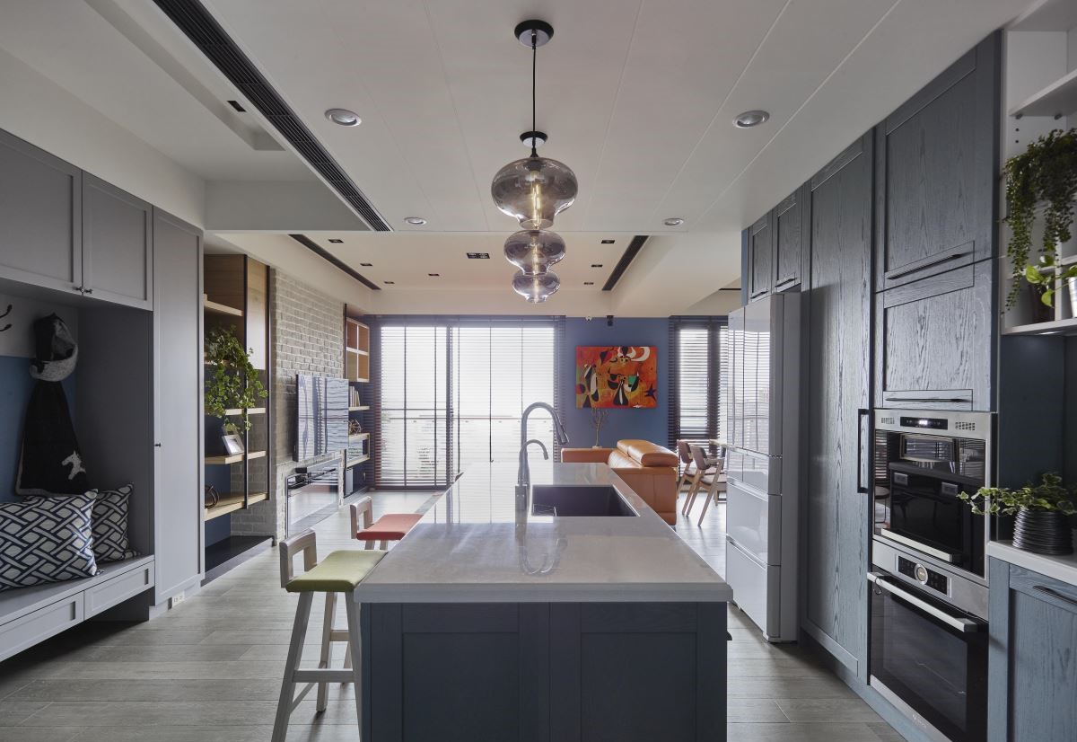 142㎡Loft风格海景住宅  雅典设计-11