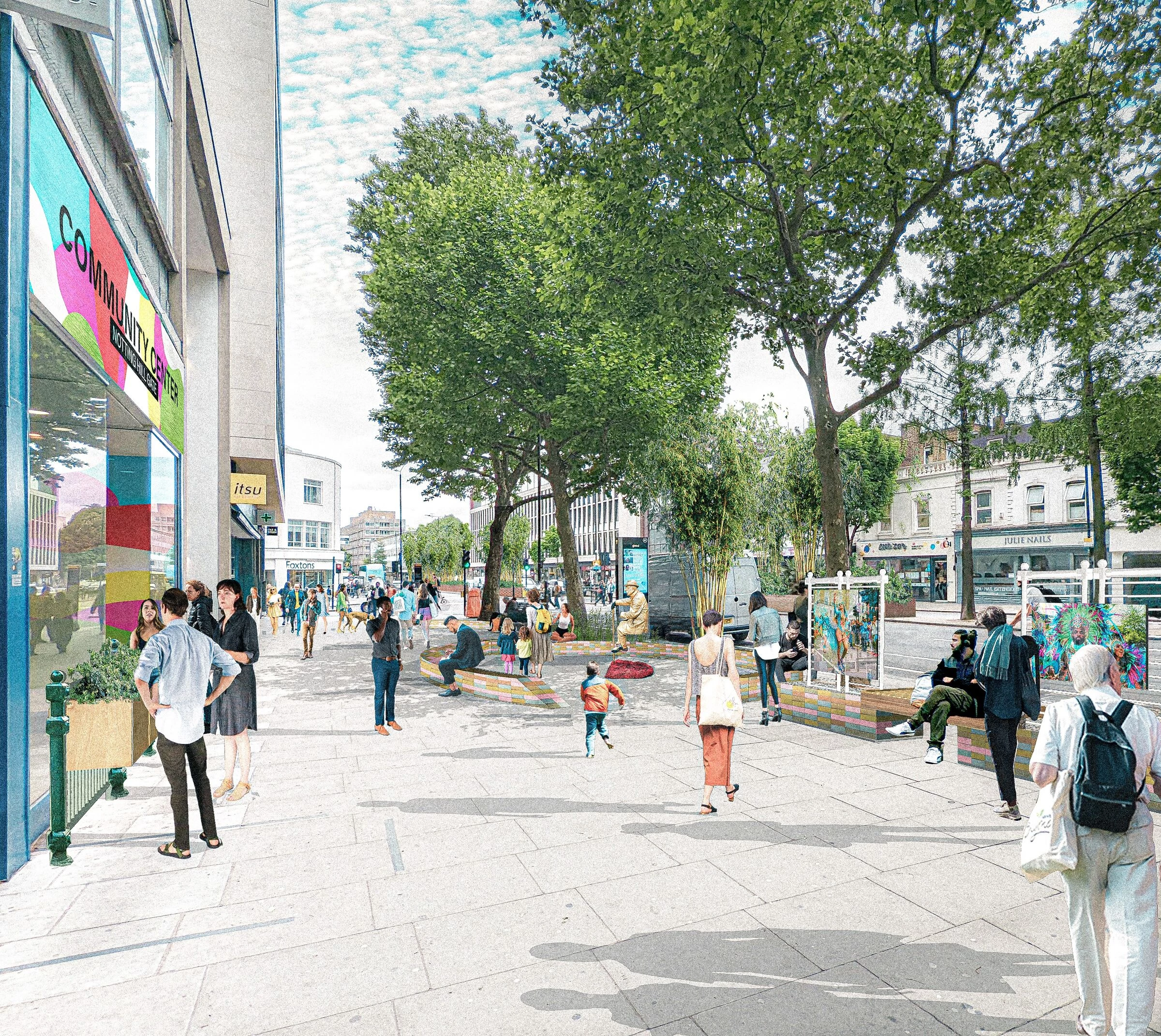 诺丁山门干预措施丨英国伦敦丨WRAP,GB Urban Studio-4