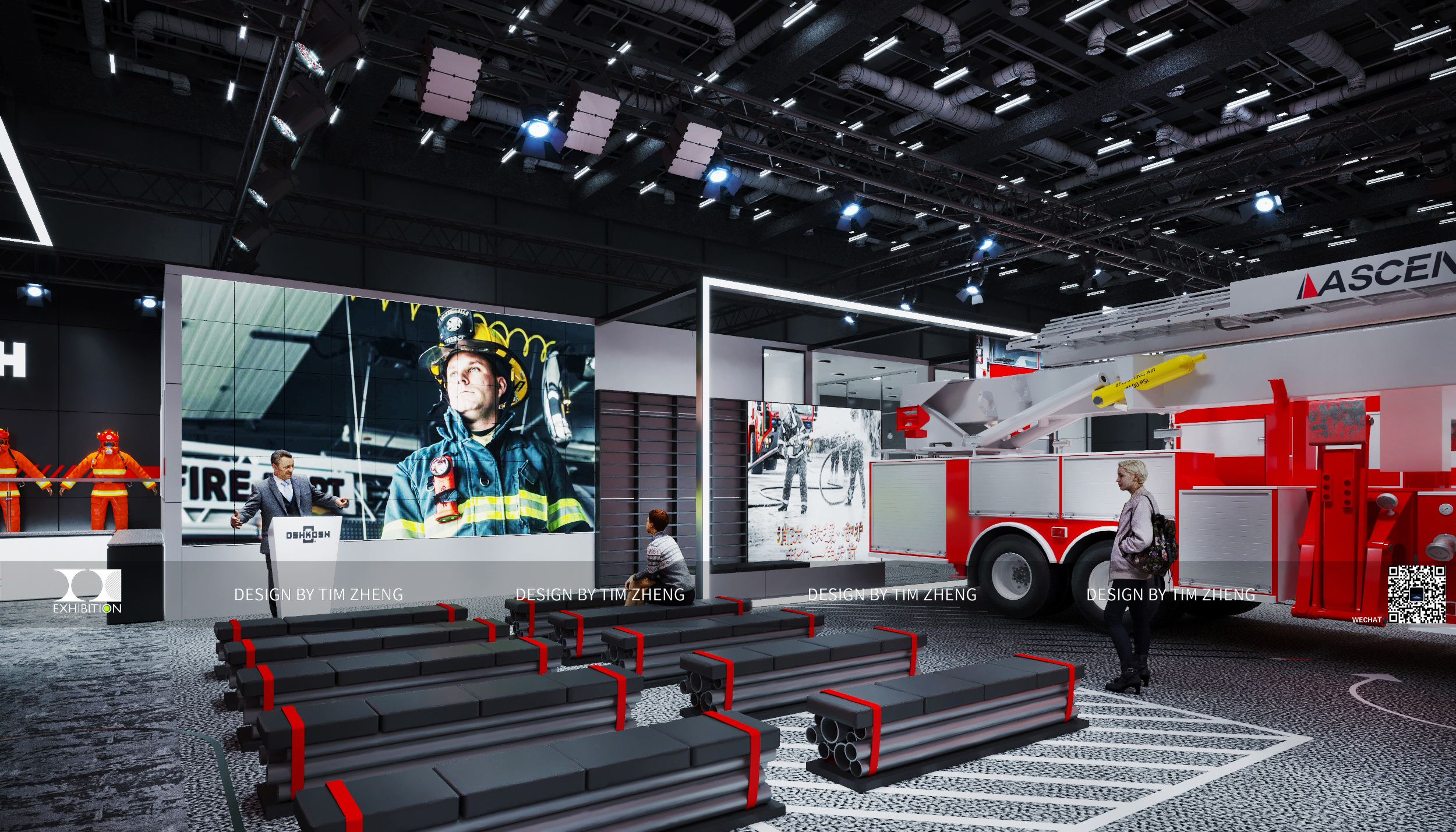 OSHKOSH CHINA FIRE BOOTH DESIGN CONCEPT-17