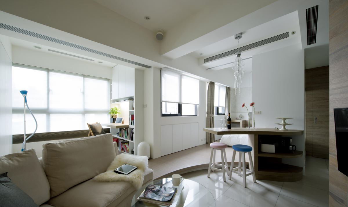 40㎡流动小宅  将作空间设计-5