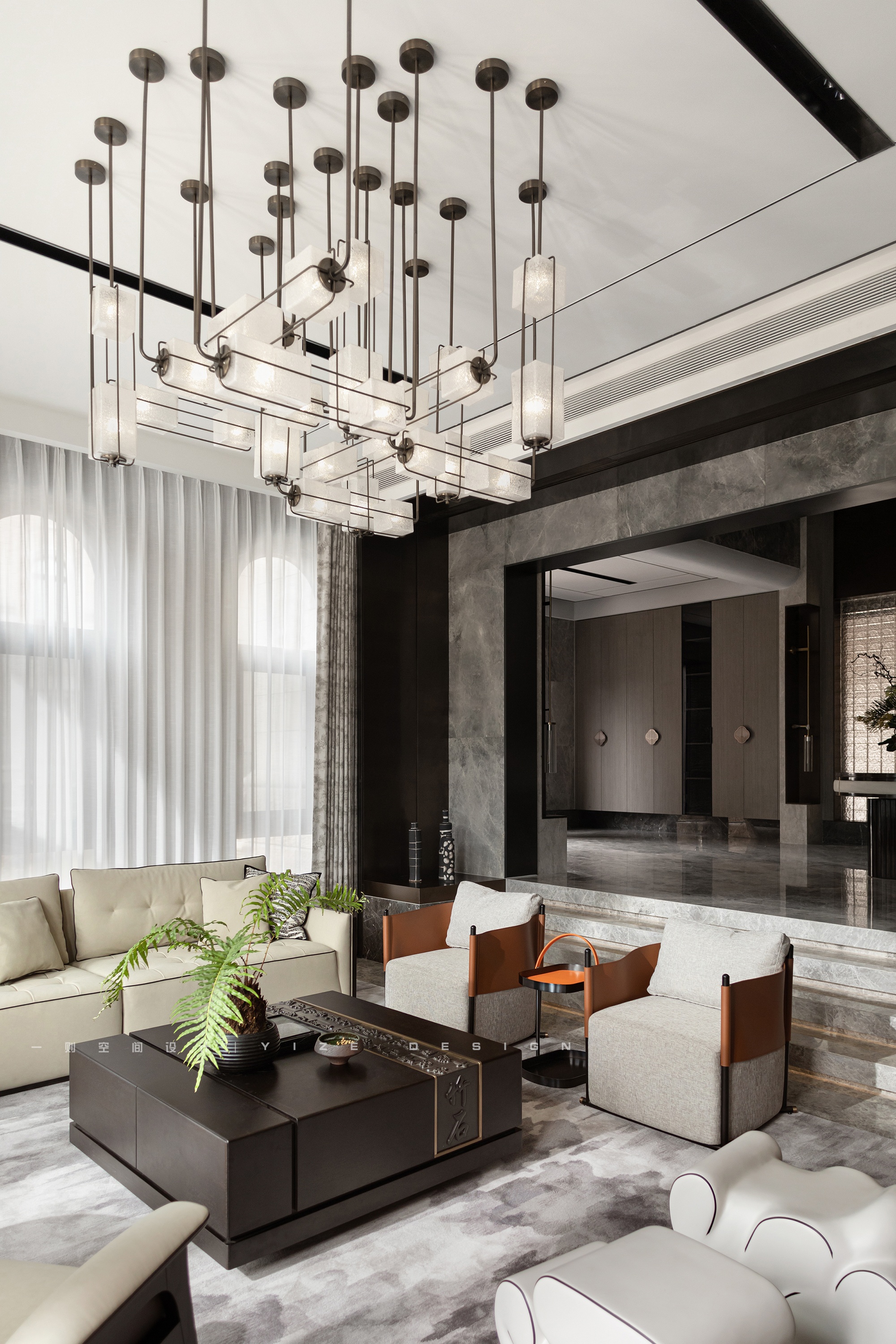 杭州别墅现代中式设计丨中国杭州丨赵艺哲设计工作室-41