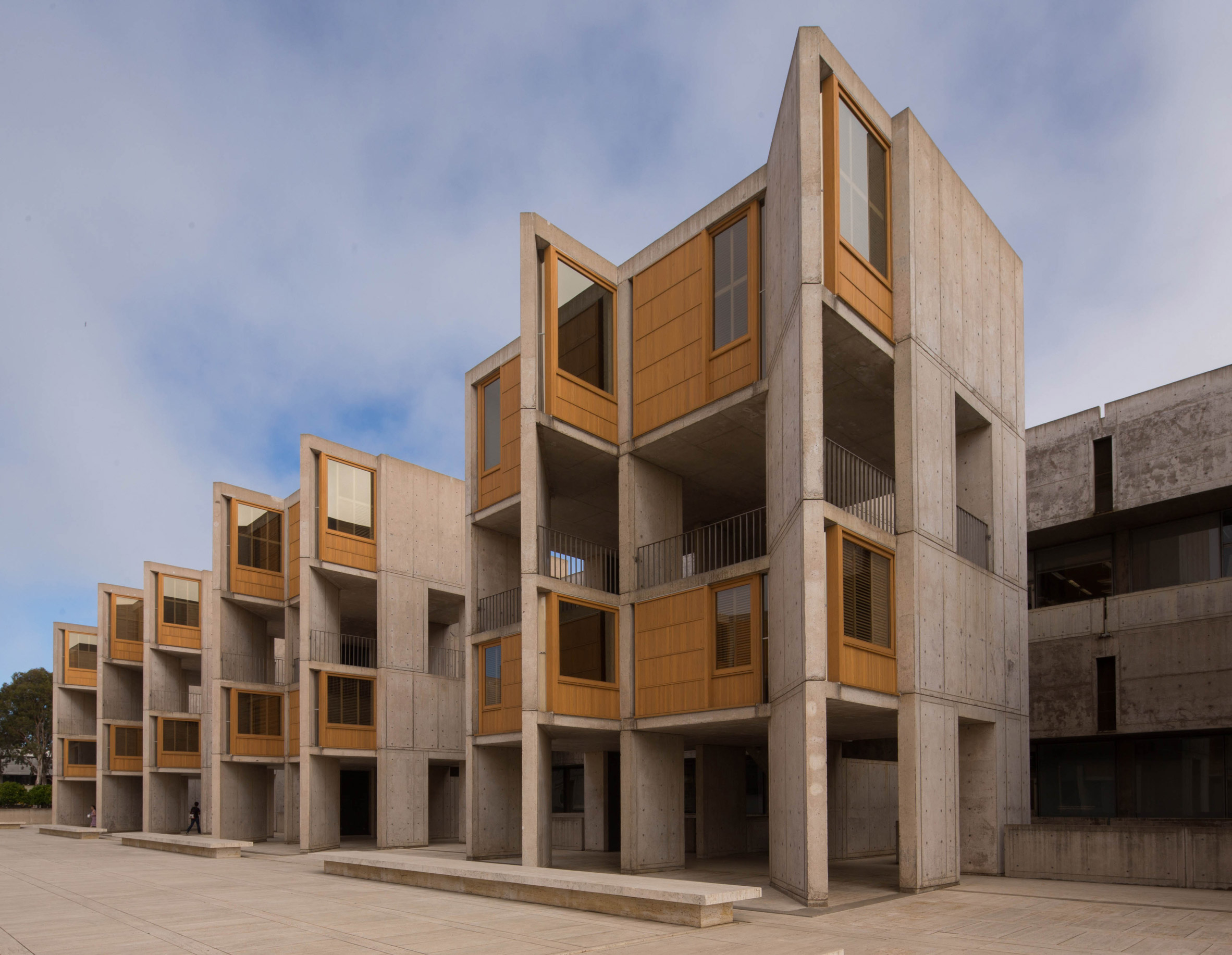 Restoration work completes on Louis Kahn's Salk Institute in California-11