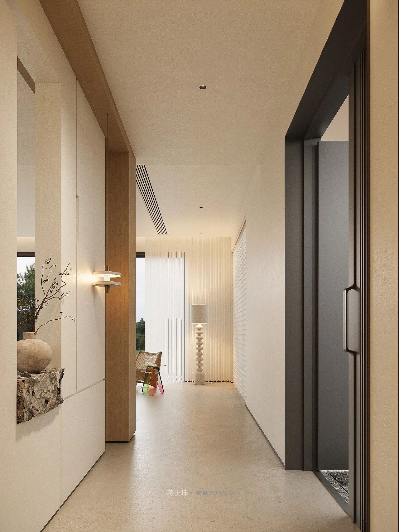 现代原木风世贸铜雀台别墅设计-31